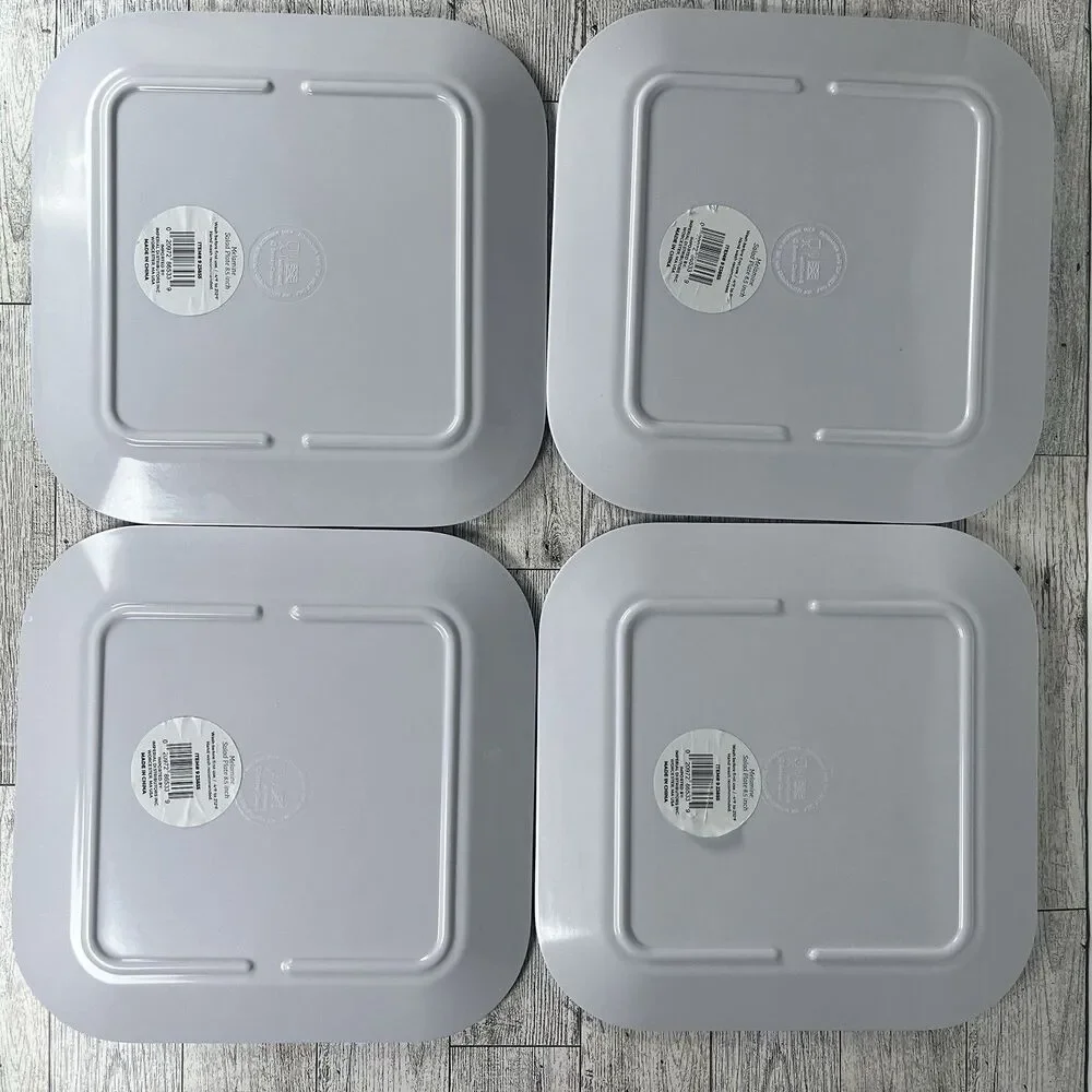 Betsy Cavallo Various Fruit Melamine Salad Plates 8.5” Farmers Market Set If 4